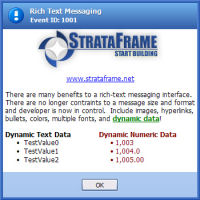 Rich Text Message Box 